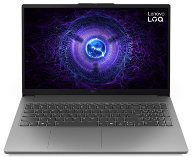 LENOVO Laptop LOQ 15 83LK0041SC / Intel Core i7-12650HX, 15.6", 1920x1080, 16GB, 512GB SSD, FreeDOS, siva